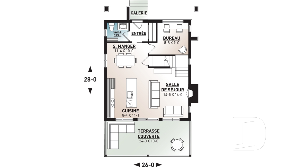 Rez-de-chaussée -  - Taylor