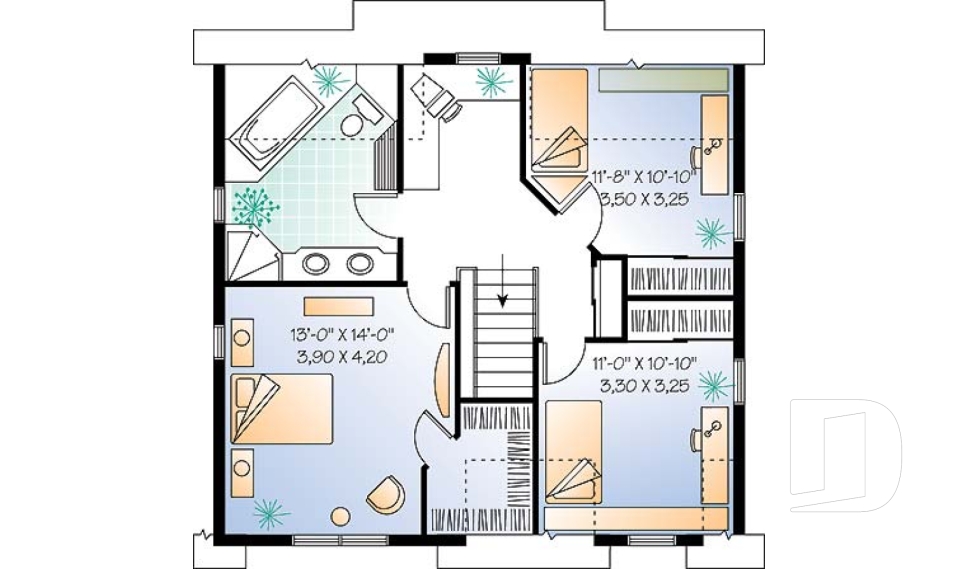 Étage -  - La campagnarde 2