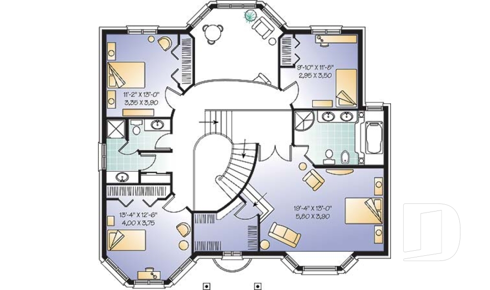 Étage -  - Rocroy 2