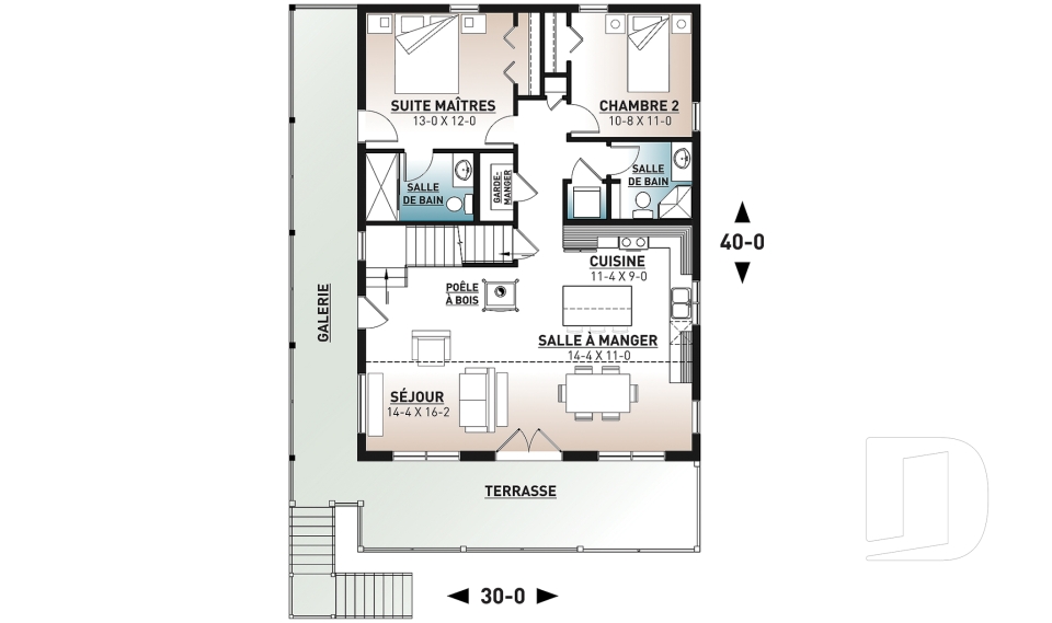 Rez-de-chaussée -  - Laurentien