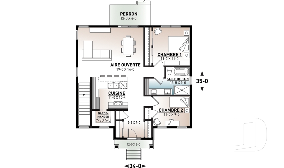 Rez-de-chaussée -  - Chai 2