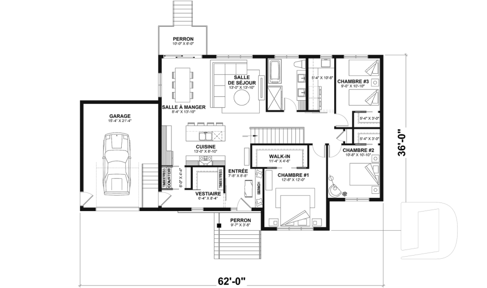Rez-de-chaussée -  - Hudson
