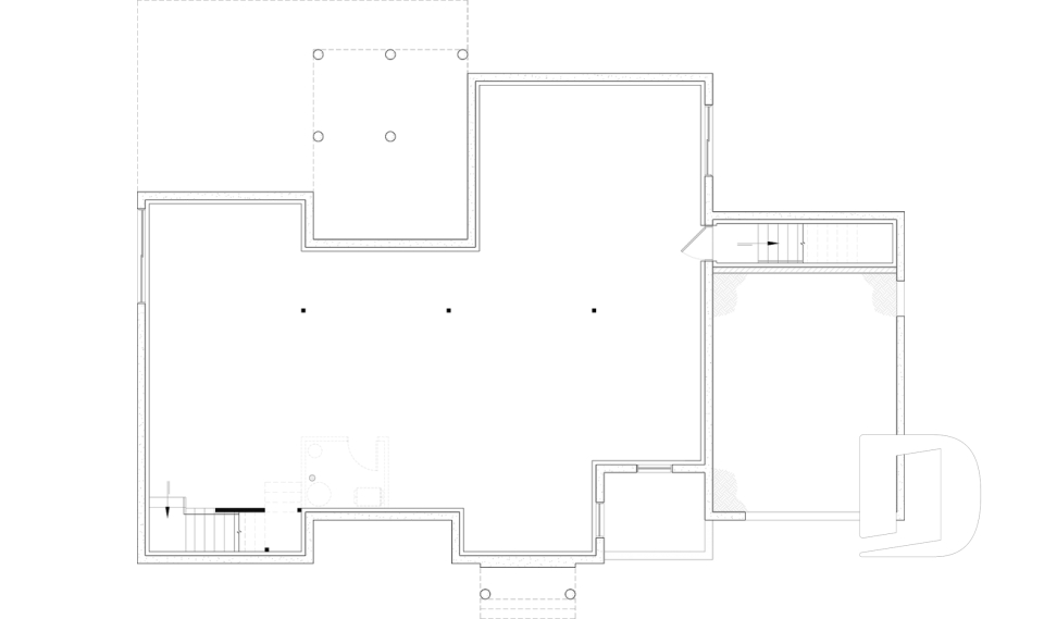 Sous-sol aménageable -  - Pinot