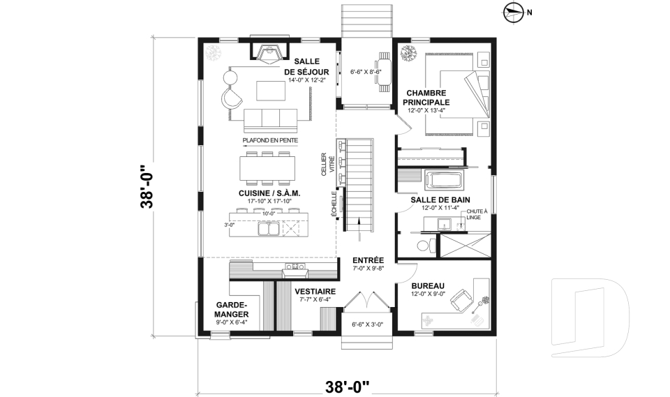 Rez-de-chaussée -  - Intervalle