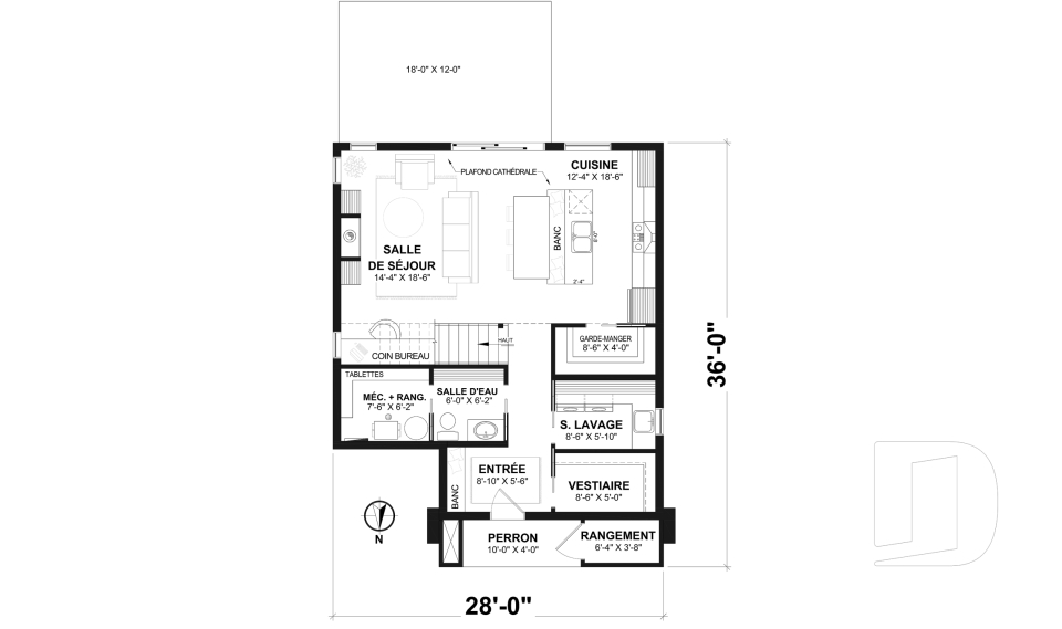 Rez-de-chaussée -  - Havre